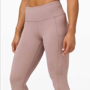 Lavender Lululemon Fast and Free Leggings